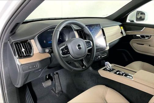 Crystal White Pearl 2026 Volvo XC90 Plug-In Hybrid T8 Plus 6-Seater
