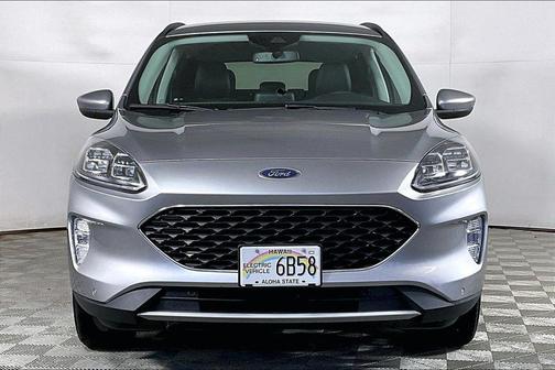 Iconic Silver Metallic 2022 Ford Escape Titanium Hybrid