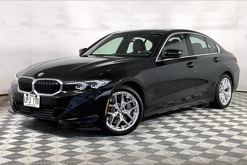 Jet Black 2025 BMW 330 i