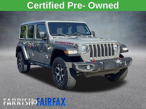 Sting-Gray Clearcoat 2021 Jeep Wrangler Unlimited Rubicon