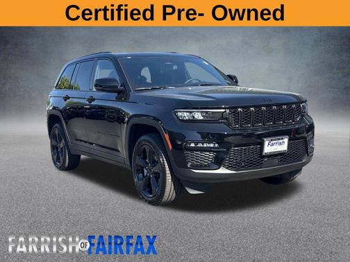 Diamond Black Crystal Pearlcoat 2024 Jeep Grand Cherokee Limited