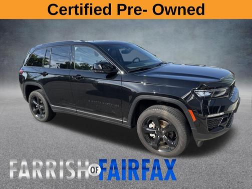 Diamond Black Crystal Pearlcoat 2024 Jeep Grand Cherokee Limited