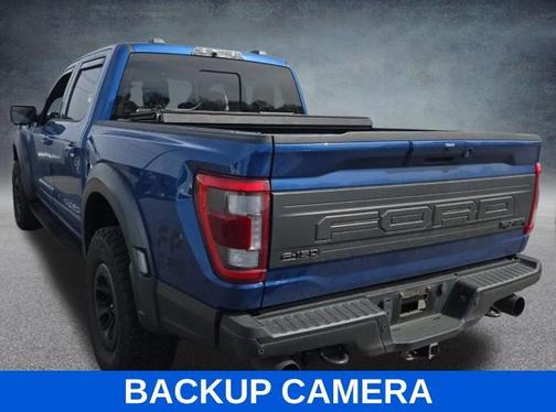 Atlas Blue Metallic 2022 Ford F-150 Raptor