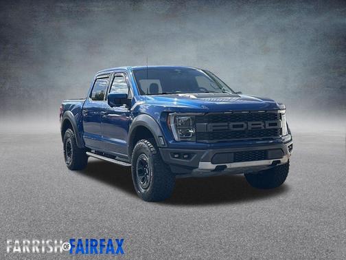 Atlas Blue Metallic 2022 Ford F-150 Raptor