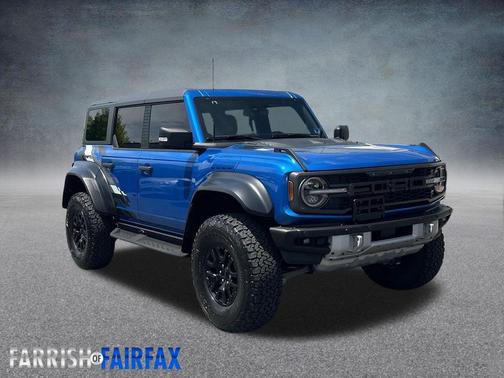 Velocity Blue Metallic 2022 Ford Bronco Raptor