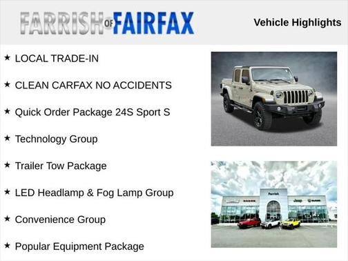 2022 Jeep Gladiator Sport S