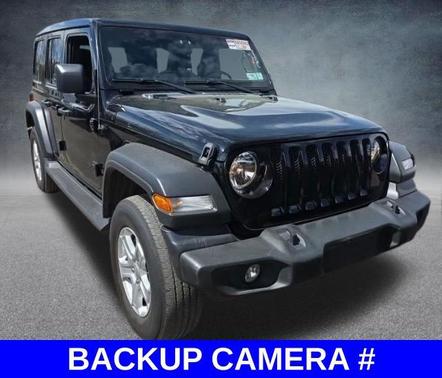 Black Clearcoat 2022 Jeep Wrangler Unlimited Sport