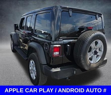 Black Clearcoat 2022 Jeep Wrangler Unlimited Sport