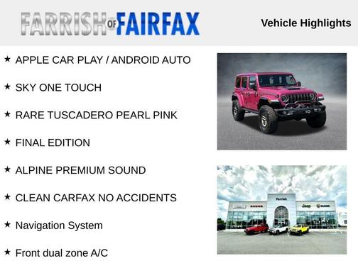 2024 Jeep Wrangler Rubicon 392 Final Edition