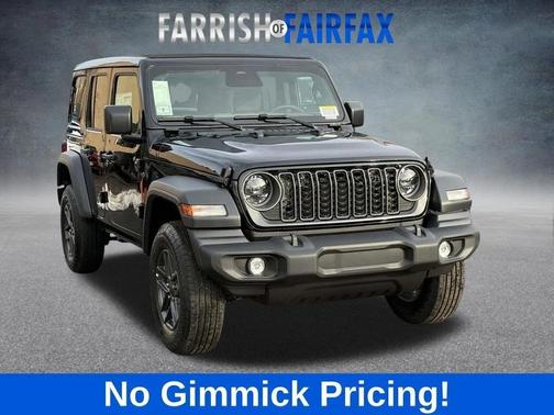 Black Clearcoat 2026 Jeep Wrangler Sport S