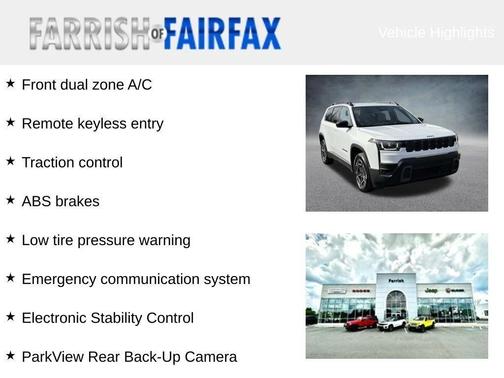 Bright White Clearcoat 2026 Jeep Cherokee Limited