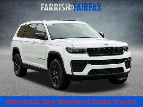 Bright White Clearcoat 2026 Jeep Grand Cherokee L Altitude