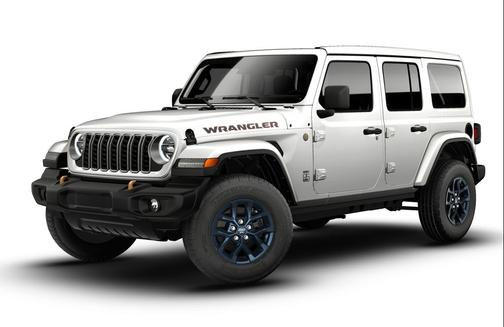Bright White Clearcoat 2026 Jeep Wrangler 4-Door 85th Anniversary Edition