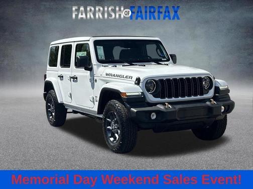 Bright White Clearcoat 2026 Jeep Wrangler 4-Door 85th Anniversary Edition