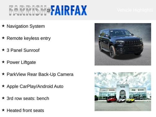 2025 Jeep Wagoneer Series II 4x4