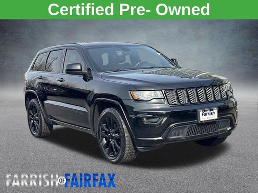 Diamond Black Crystal Pearlcoat 2018 Jeep Grand Cherokee Altitude