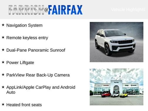 Bright White Clearcoat 2026 Jeep Grand Cherokee Limited