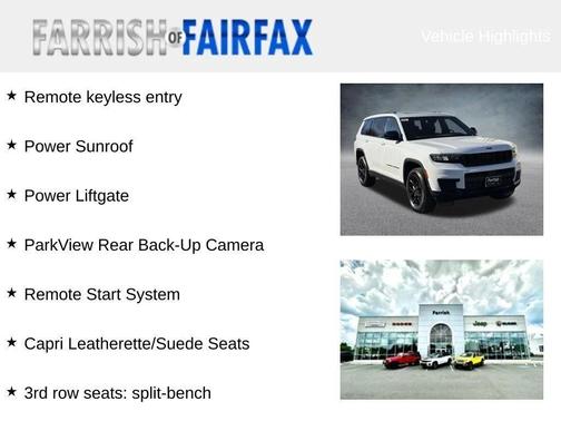 2025 Jeep Grand Cherokee L Altitude