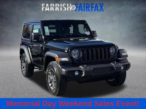 Black Clearcoat 2026 Jeep Wrangler Sport S