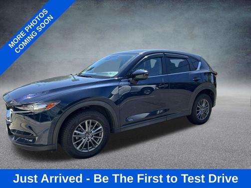 Deep Crystal Blue Mica 2021 Mazda CX-5 Touring