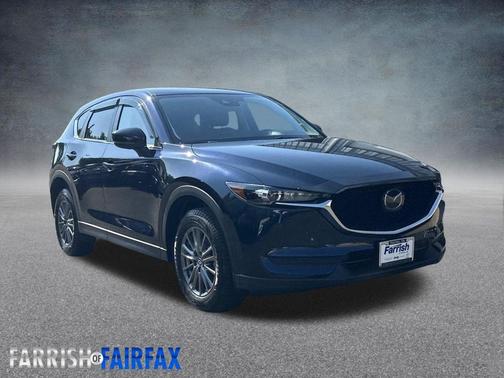Deep Crystal Blue Mica 2021 Mazda CX-5 Touring