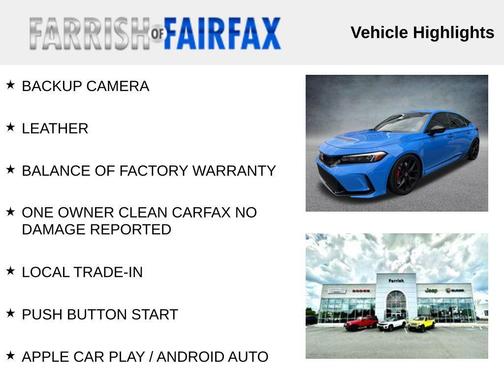 Boost Blue Pearl 2025 Honda Civic Type R