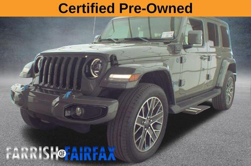 Sting-Gray Clearcoat 2023 Jeep Wrangler 4xe Sahara High Altitude
