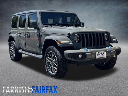 Sting-Gray Clearcoat 2023 Jeep Wrangler 4xe Sahara High Altitude