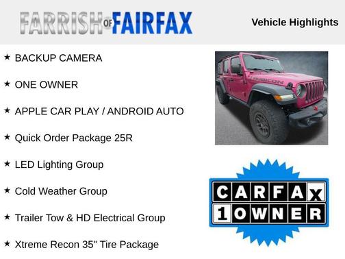 2021 Jeep Wrangler Unlimited Rubicon