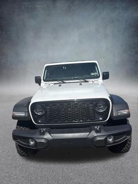 Bright White Clearcoat 2025 Jeep Wrangler Willys
