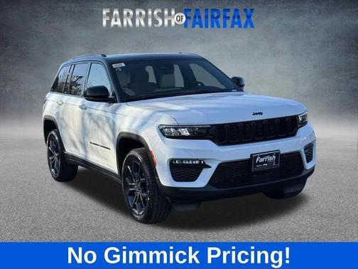 Bright White Clearcoat 2025 Jeep Grand Cherokee Limited SUV