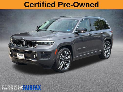 Baltic Gray Metallic Clearcoat 2022 Jeep Grand Cherokee Overland
