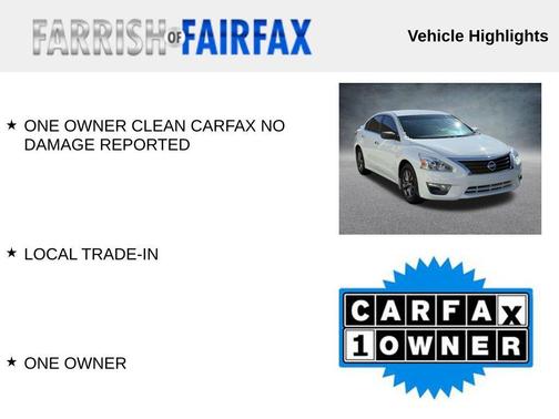 2015 Nissan Altima 2.5 S