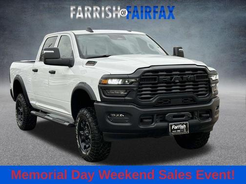 Bright White Clearcoat 2026 RAM 2500 Tradesman