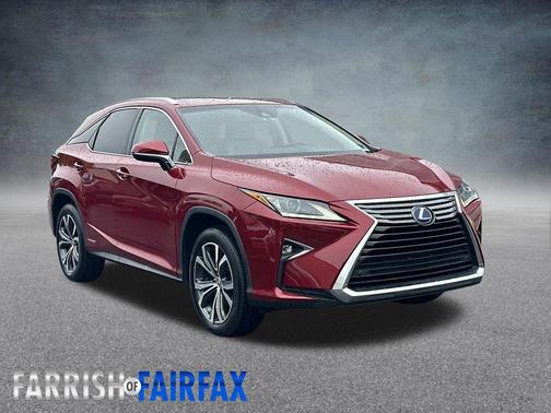 Matador Red Mica 2017 Lexus RX 450h Base