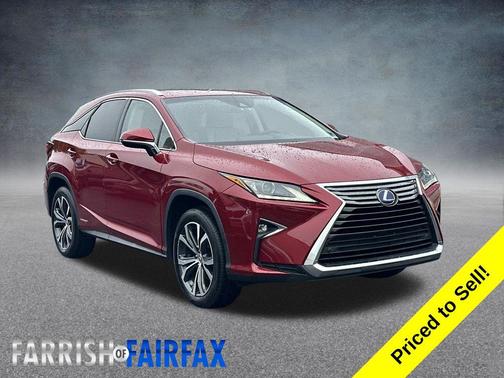 Matador Red Mica 2017 Lexus RX 450h Base