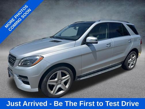 Silver 2015 Mercedes-Benz M-Class 4MATIC