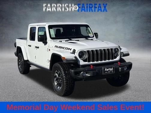 Bright White Clearcoat 2026 Jeep Gladiator Rubicon