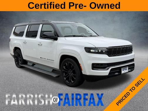 Bright White Clearcoat 2024 Jeep Grand Wagoneer L Series II 4x4