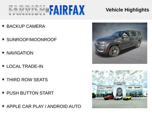 2022 Jeep Grand Wagoneer Series I 4x4