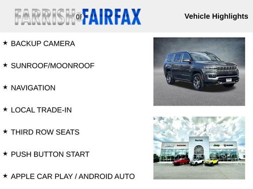 2022 Jeep Grand Wagoneer Series I 4x4