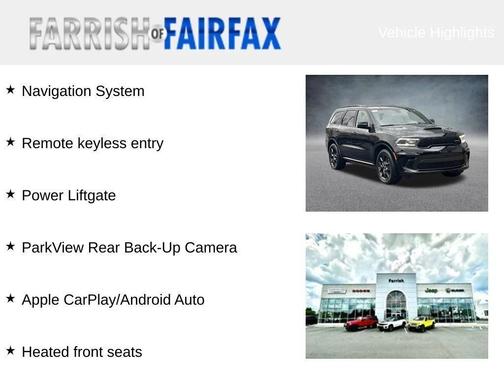 2026 Dodge Durango GT HEMI V8 AWD