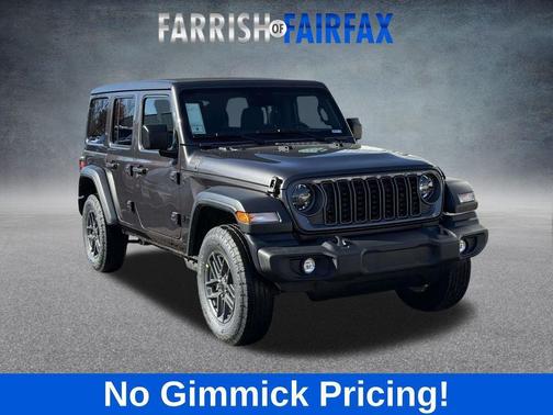 Granite Crystal Metallic Clearcoat 2026 Jeep Wrangler Sport S SUV