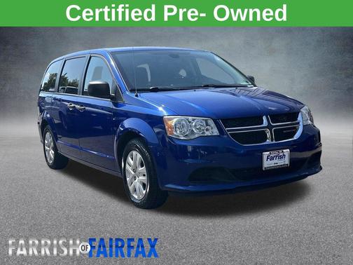 Indigo Blue Clearcoat 2019 Dodge Grand Caravan SE
