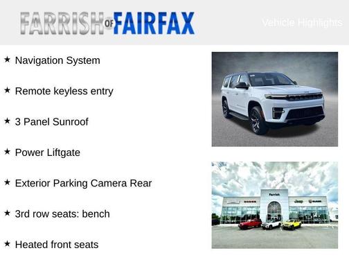 2026 Jeep Grand Wagoneer Upland 4x4