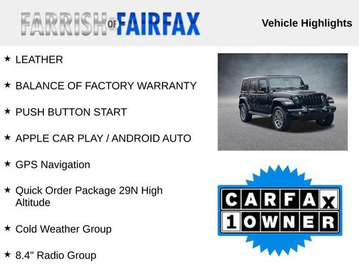 2023 Jeep Wrangler 4xe Sahara High Altitude