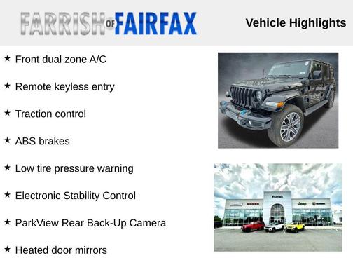 2023 Jeep Wrangler 4xe Sahara High Altitude
