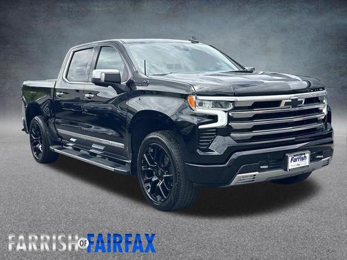 Black 2025 Chevrolet Silverado 1500 High Country