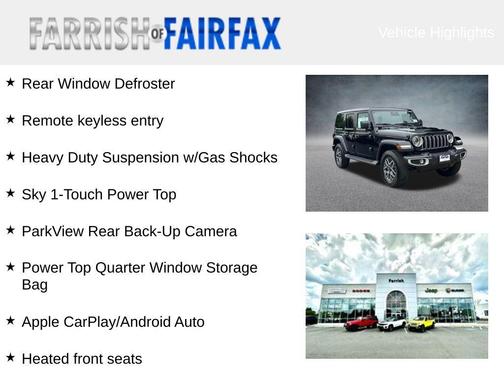 2025 Jeep Wrangler 4-Door Sahara 4x4