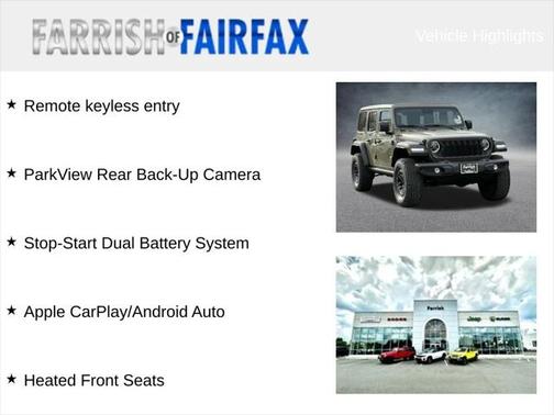 2025 Jeep Wrangler Willys